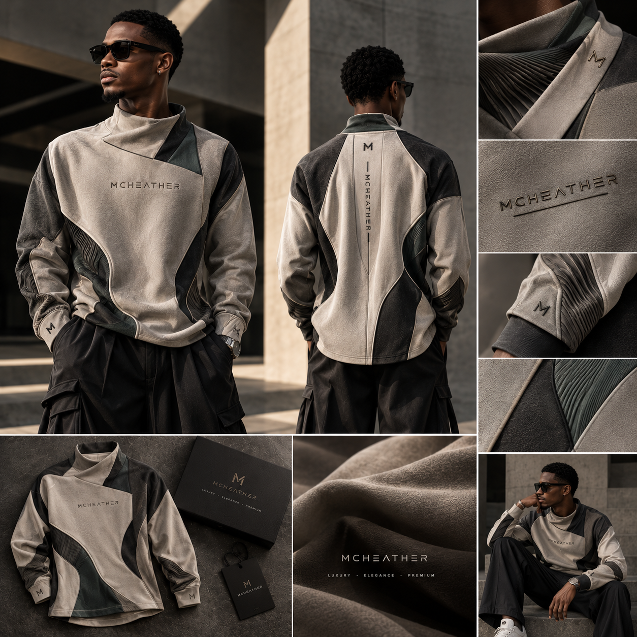 McHeather fashion anorak campaign