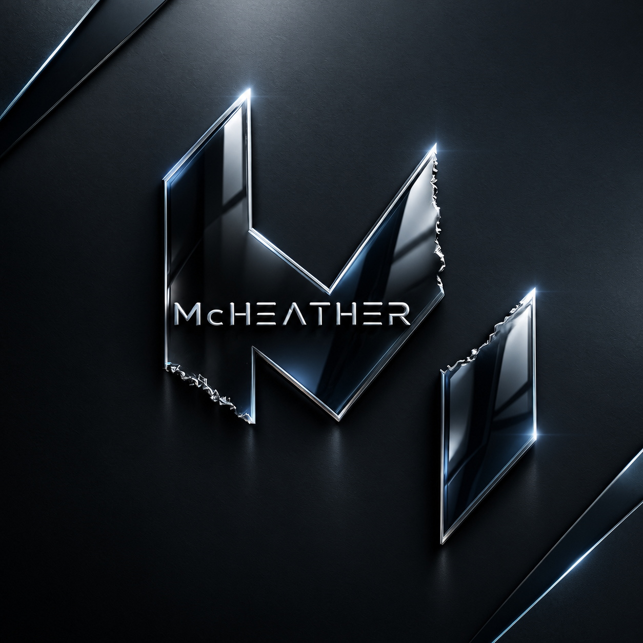 McHeather chrome emblem
